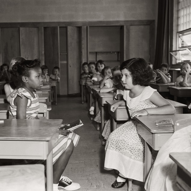 Children The First Day Of Desegregation