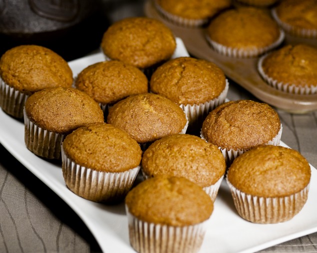 Moist and luscious carrot muffins