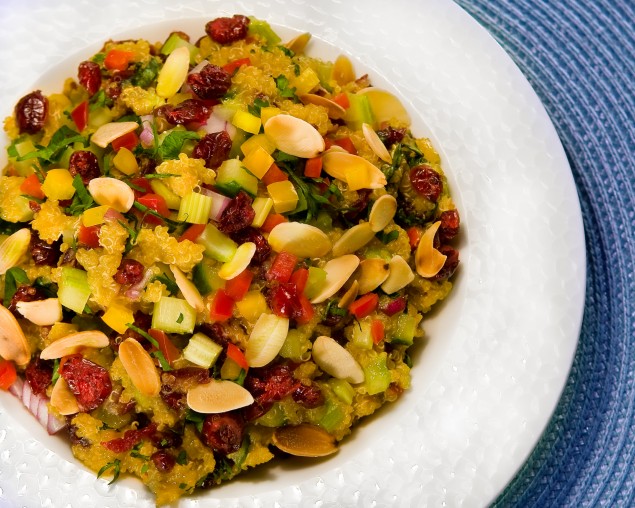 Confetti Quinoa Salad  Photos: Doug Gilletz 