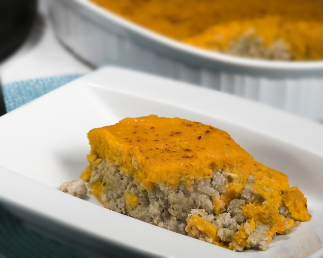 Sweet potato shepherd's pie Photos: Doug Gilletz 