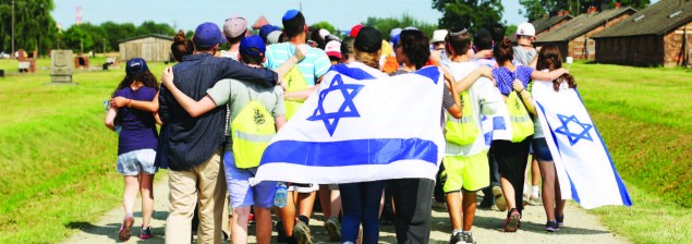 The Anne Samson Jerusalem Journey Ambassadors Poland (TJJ AP) is an exclusive NCSY summer trip that takes public school teenagers to Poland for a week, followed by a three-week expedition across Israel. Photo: Josh Weinberg