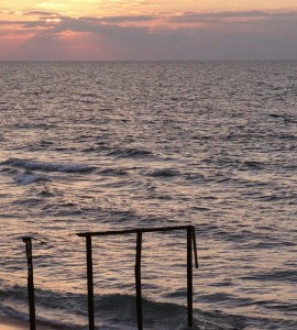 The beach in Gush Katif.  Courtesy of the Israel Government Press Office/Mark Neyman