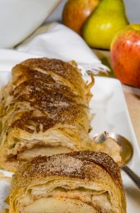 Apple Pear Strudel Photo: Doug Gilletz