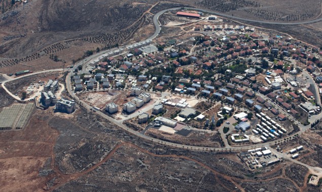 Overhead shot of Har Bracha. Courtesy of Mazkirut Har Bracha (facebook.com/Har.Bracha)